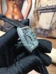Replica Franck Muller All Diamond Ladies Watches - Diamond Case Black Leather Band (4)_th.jpg